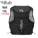 Rab Rav Veil 12 бег tore Ran рюкзак flask имеется (black)
