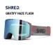 26 SHREDshu красный GRATIFY HAZE FLASH - CBL 2.0 ICE GOGRAP48A VLT 21% лыжи защитные очки 
