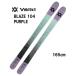 26 VOLKL Volkl BLAZE 104 PURPLE крепления нет гора лыжи 