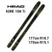 27 HEAD head KORE 106 Ti крепления нет гора лыжи 