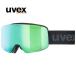 27 UVEX Uvex pwdr FM 550850 черный коврик / зеленый Junior ski- защитные очки 