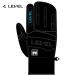  can da - -×LEVEL can da - -x Revell ORIGINAL 3-FINGER JP black-blue лыжи перчатка 
