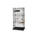  roof cat cage Iris o-yamaIRIS RFC-904 iron black ( returned goods un- possible )