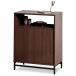  Iris o-yamaLDK series unit cabinet UTC-590W walnut | black 