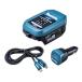 �}�L�^ 18V/14.4V �����ԗp�[�d�� �Z�b�g�i DC18SJ �Z�b�g���e(�[�d��(�P�i)+USB-PD �P�[�u��+�V�K�[�\�P�b�g�A�_�v�^) �V�K�[�\�P�b�g�[�d�Ή�