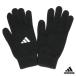  Adidas перчатки перчатка смартфон соответствует сенсорная панель соответствует вязаный шерсть черный чёрный теплый футбол акрил мужской женский /TIROL перчатка MKB93