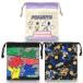  мешочек мешочек для ланча стакан пакет Pokemon Dragon Ball Snoopy S размер маленький размер W примерно 18cm×H примерно 22cm