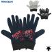  Move спорт Descente перчатки перчатка смартфон соответствует водоотталкивающий стрейч посещение школы ходить на работу спорт тренировка / свет стрейч поле перчатка ST5FGV50U