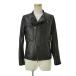 TETE HOMME /teto Homme sheep leather leather double rider's jacket 