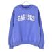 GAP / Gap 24AW 680713 55th GAP Logo вырез лодочкой длинный рукав тренировочный 