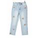 Desigual /te jig aru22SWDD07 цветочный принт укороченные брюки распорка джинсы Denim брюки 