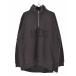 SLOBE IENA / slow b Iena 22AW 22070912305030 половина Zip Logo тренировочный длинный рукав тренировочный 