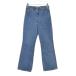 SLOBE IENA × LEVIS / slow b Iena × Levi's специальный заказ MATH CLUB FLARE USED обработка Denim брюки 