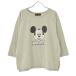 CUBE SUGAR × DISNEY / Cube sugar × Disney Mickey la gran 7 минут рукав тренировочный 