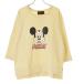 CUBE SUGAR × DISNEY / Cube sugar × Disney 17104654 Mickey la gran 7 минут рукав тренировочный 