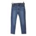 UNIQLO / Uniqlo нагрев Tec Ultra стрейч высокий laiz джинсы Denim брюки 