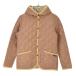 THE SMOCK SHOP / рубашка магазин SS-8248BF с капюшоном подкладка цветок принт стеганная куртка 