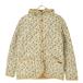 THE SMOCK SHOP SS-8248FP цветок принт внутренний флис с капюшоном . стеганная куртка 