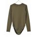 N.YHAVN / новый - unCrewneck Bodysuit корпус костюм трикотажный джемпер с длинным рукавом 