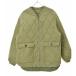 ZARA / Zara 7522/058/506 двусторонний стеганная куртка 