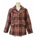 JIM PENNY / Jim pe колено 40~50s в клетку бушлат 