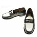 G.H.BASS / Х WEEJUNS 11010H LARSON BLACK & WHITE 2ȡ ե 쥶塼