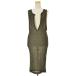 CECIL MCBEE / Cecil McBee ламе вязаный безрукавка One-piece 