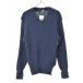Citadel Англия производства V шея commando длинный рукав вязаный свитер 