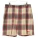SUPREME × NIKE / Supreme × Nike 18AW Plaid Sweatshort шорты 