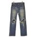 TAKEO KIKUCHI / Takeo Kikuchi USED обработка Denim брюки 