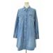 LEE / Lee LL4839 A линия Denim рубашка в ковбойском стиле длинный рукав One-piece 