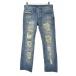 NICOLE CLUB FOR MEN /ni пробка Rav for men 08-2-515600 повреждение обработка Denim брюки 