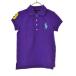 RALPH LAUREN / Ralph Lauren BIGpo колено вышивка олень. . рубашка-поло с коротким рукавом 