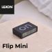 LEXON LCD сигнализация часы Flip Mini BLACK
