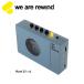 WE ARE REWIND портативный кассетная магнитола WE-001 BLUE Bluetooth/ запись функция /USB-C зарядка 
