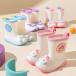  Hello Kitty (Hello Kitty) детский сапоги влагостойкая обувь дождь обувь Kids baby девочка мужчина дождь меры водонепроницаемый . скользить цельный . одноцветный симпатичный симпатичный сапоги посещение школы выход 