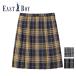  East Boy форма юбка проверка плиссировать школьная юбка уголь темно-синий церемония окончания входить . тип посещение школы студент бесплатная доставка eastboy 203009