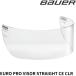 BAUER козырек EURO PRO VISOR STRAIGHT CE CLR