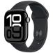 Apple Watch Series 10(GPS модель )- 42mm jet черный aluminium кейс . черный спорт частота - S/M MWWE3J/A