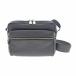 [ б/у ]LOUIS VUITTON Louis * Vuitton M33435 уличный mesenja-PM Taiga * кожа сумка на плечо женский мужской сумка черный 