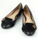 TORY BURCH Tory Burch Flat туфли-лодочки черный чёрный размер надпись 35 1/2 Япония размер примерно 23.0cm степень женская обувь одежда [ б/у ]
