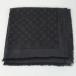 LOUIS VUITTON Louis Vuitton M74752 шаль * монограмма Anne to Russet угольно-серый шелк / шерсть большой размер шаль палантин декортивный элемент [ б/у ]