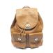 COACH Coach 37582 Turn lock leather backpack rucksack Brown [ free shipping ] secondhand goods used AB