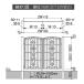 ��� �e�q�J�� ��� ������� �K�[�f�� �O���A���~ �L���X���[�g 5�^ ����t�F���X �A���~ ���� �A�C�A����  04+08-12 ����120cm �和�� �֘A�摜1