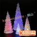  Рождество украшение елка настольный свет LED свет 4 шт. комплект прозрачный crystal tree часть магазин Kirakira tree установка украшение 