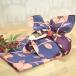 o lunch box for furoshiki reversible cotton .... capital. both sides ... none . purple root color 50cm