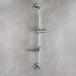  shower slide bar stainless steel hand shower shower hook plating adjustment possible installation easiness wall mount 
