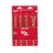 4-Piece Self-Feed Wood Bit Set-4PC SPEED FEED BIT SET (¹͢)