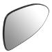 DNA Motoring OEM-MG-0030 876211W050 Factory Style Right Side Mirror Glass w/Heated Compatible with 12-17 Rio