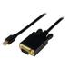 StarTech.com Mini DisplayPort - VGAѴץ 4.5m ߥ˥ǥץ쥤ݡ() - VGA() 1920x1200 ֥å MDP2VGAMM15B